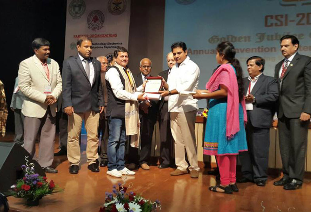 CSI Fellowship Award to Achyuta Samanta