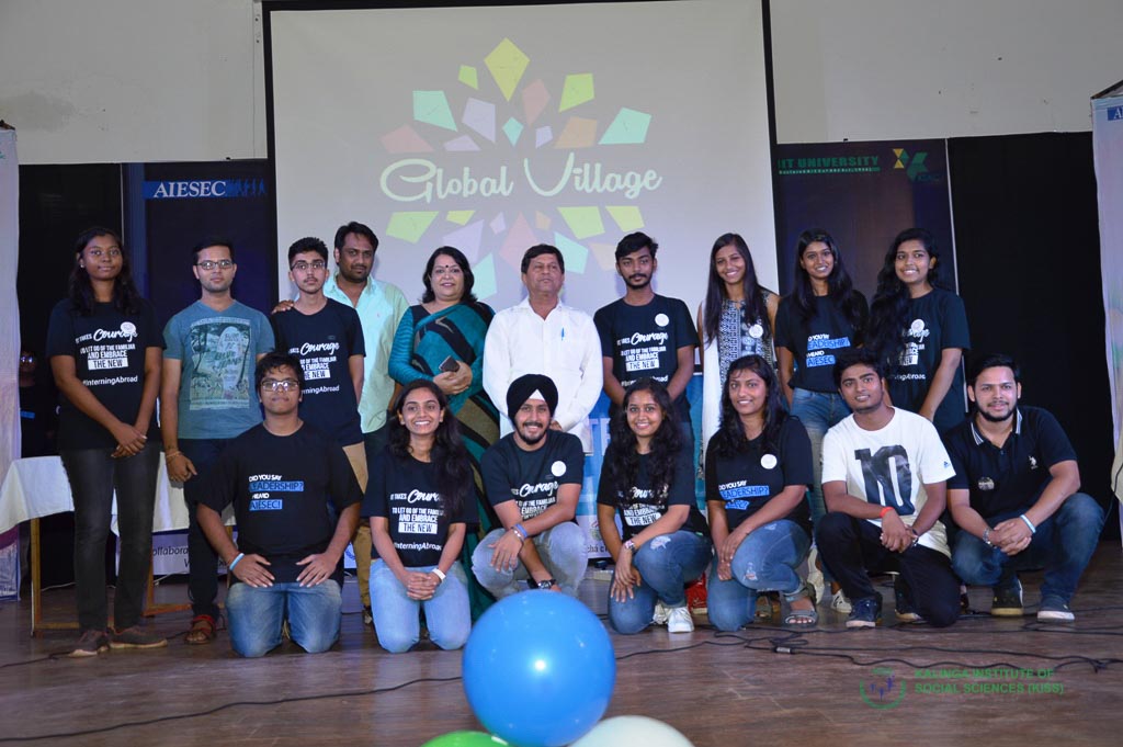 Prof. Samanta gave the inaugural addresses at 3rd Global Village at KIIT