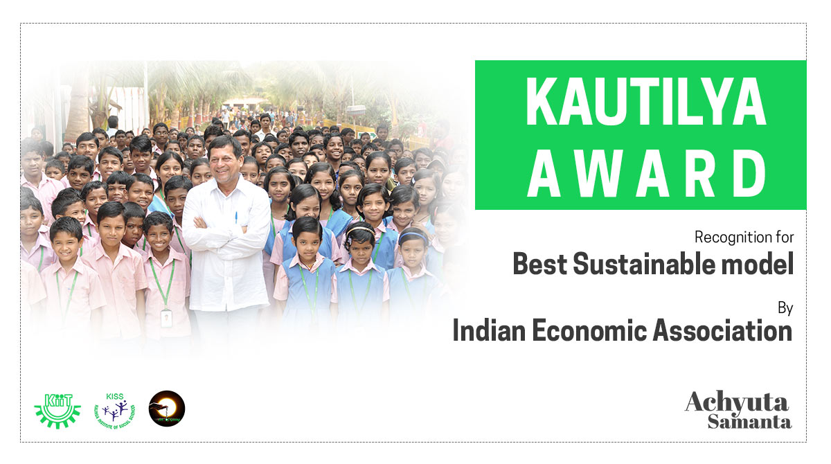 Prof. Samanta wins Kautilya Award