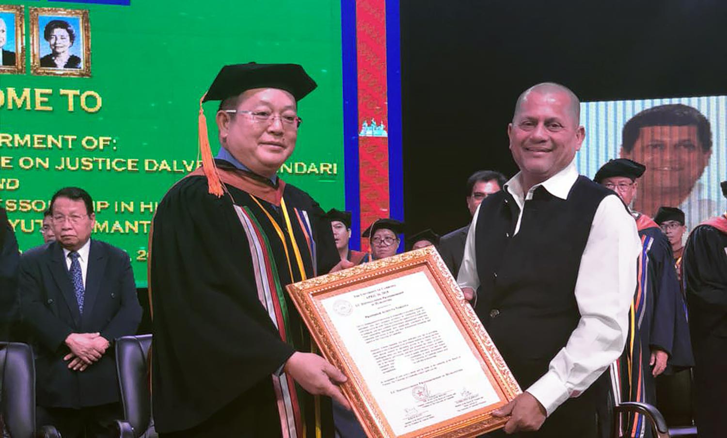 University of Cambodia Honours Achyuta Samanta with Distinguished Professorship