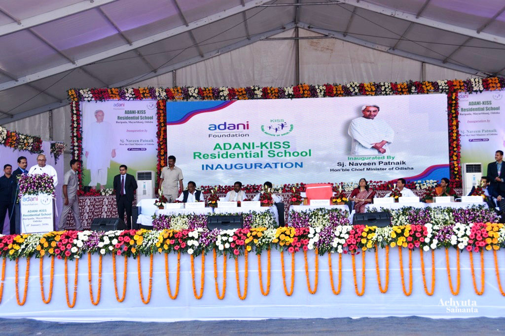 KISS Adani Baripada Inauguration - Achyuta Samanta